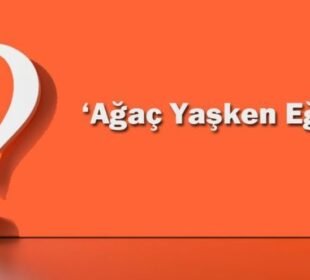 Ağaç yaşken eğilir atasözü