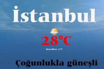 İstanbul'da 15 Günlük Hava Durumu