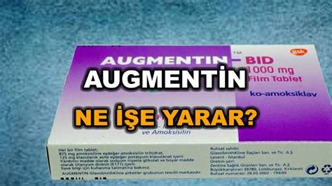 Augmentin ne işe yarar