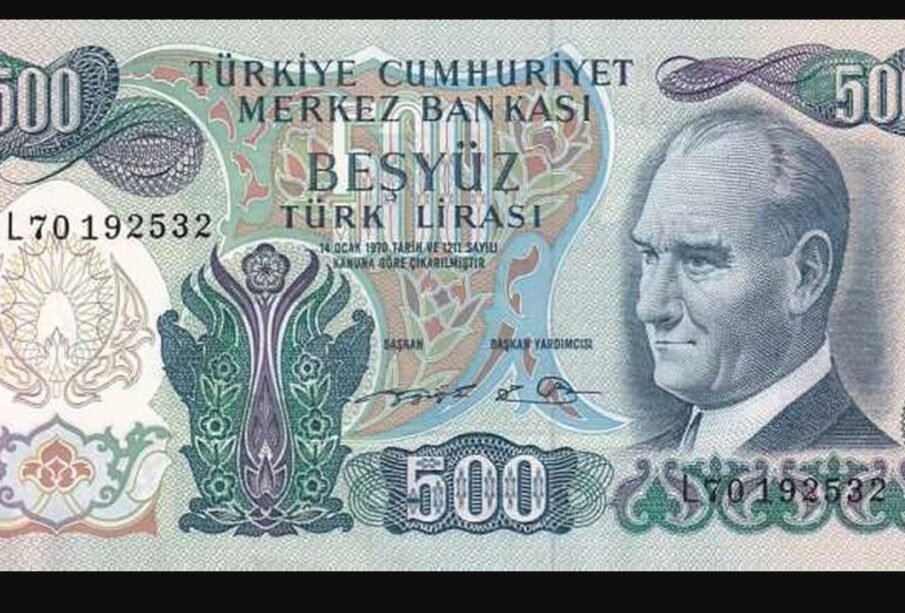 500 tl banknot