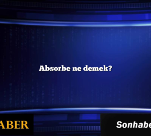 Absorbe ne demek?