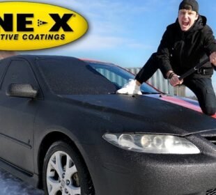 Line-X is a spray-on protective coating