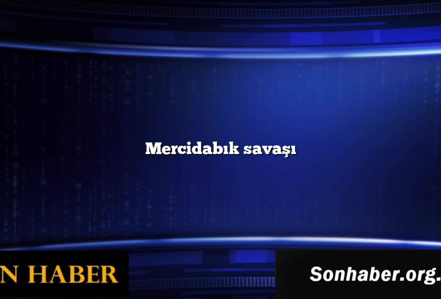 Mercidabık savaşı