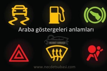 Araba arıza işaretleri