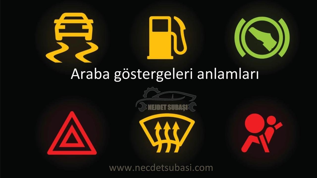 Araba arıza işaretleri