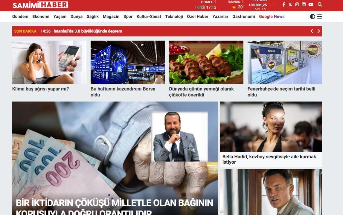 Güncel Haberler - Samimihaber.com.tr